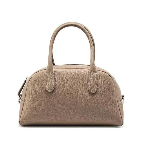 Produktbild: MOSAMHUA Damen Handtasche Henkeltasche - Frau Leder Schultertasche - Umhängetasche Abnehmbarer Schultergurt - Elegante Tote Shopper Tasche