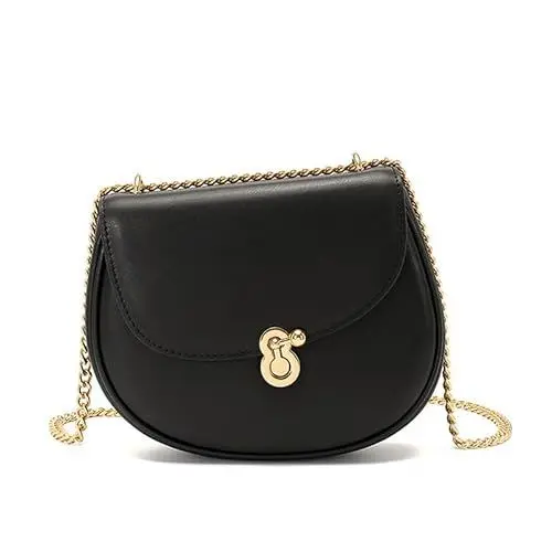 Produktbild: MOSAMHUA Leder Umhängetasche für Frauen Kleine Damenhandtaschen Mode Clutch Crossbody Tasche mit Kettenriemen für Einkaufen Reisen Arbeit