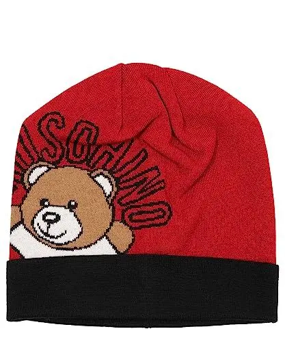 Produktbild: Moschino Damen Teddy Bear M�TZE red