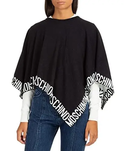 Produktbild: Moschino Wollschal, schwarz(black), Gr. One Size