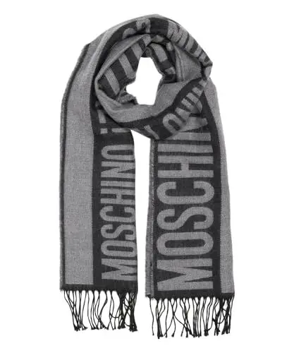 Produktbild: Moschino damen Wollschal grey - black
