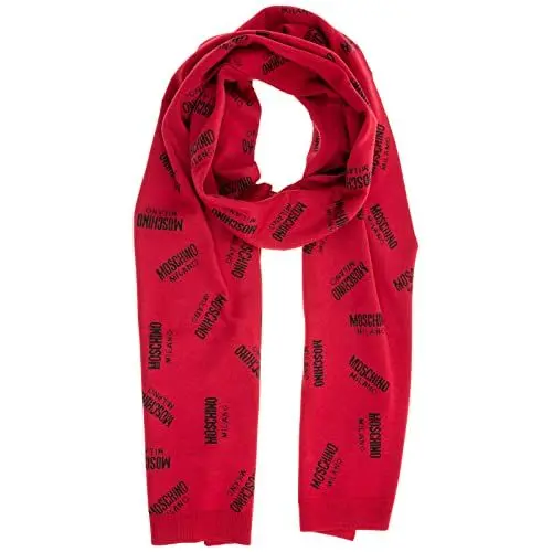 Produktbild: Moschino damen logo Wollschal rosso