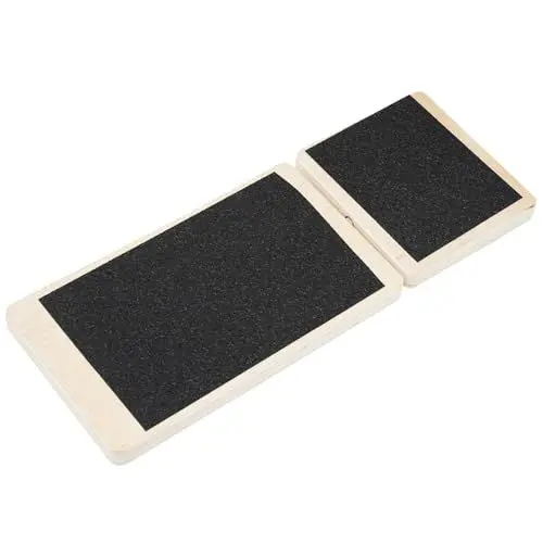 Produktbild: mosegor Balancierbrett aus Holz, Knöchel Balance Trainer, Fußtrainer, Knöchelstabilisator, Einzelbein Balance Board,wadendehner，tragbarer，Anti-Rutschm,strapazierfähiges Holz,23.00 * 13.50 * 4.00cm