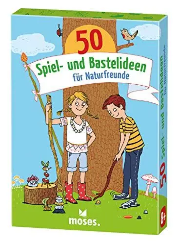 Produktbild: Moses 30246 Spiel- und Bastelideen für Naturfreunde (50 Karten), White