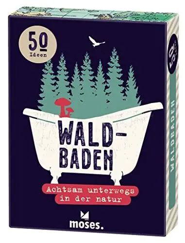 Produktbild: moses. Fernweh Waldbaden, Achtsam unterwegs in der Natur, 50 Ideen für einen Waldspaziergang