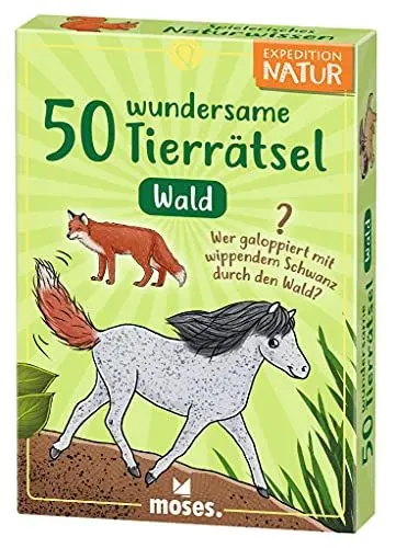 Produktbild: moses. wundersame Tierrätsel - Wald 9822 Bunt