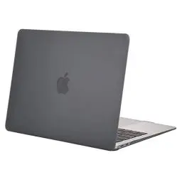 Produktbild: MOSISO Hülle Kompatibel mit MacBook Air 13 Zoll 2022 2021 2020 2019 2018 A2337 M1 A2179 A1932 Retina Display mit Touch ID, Schützend Plastik Hartschale Schutzhülle Cover, Grau