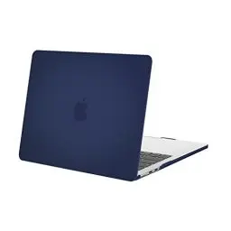 Produktbild: MOSISO Kompatibel mit MacBook Air 13 Zoll Hülle M3 M2 2024 2023 2022 A3113 A2681 Chip, Schützend Hartschale Schutzhülle Case Kompatibel für MacBook Air 13,6 Zoll Hülle, Marineblau