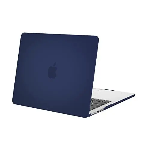 Produktbild: MOSISO Kompatibel mit MacBook Air 13 Zoll Hülle M4 M3 M2 2025 2024 2023 2022 A3240 A3113 A2681,Schützend Hartschale Schutzhülle Case Kompatibel für MacBook Air 13,6 Zoll Hülle, Marineblau