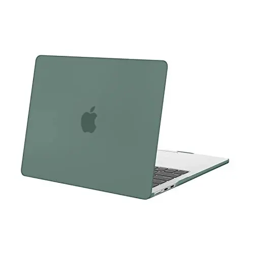 Produktbild: MOSISO Kompatibel mit MacBook Air 13 Zoll Hülle M3 M2 2024 2023 2022 A3113 A2681 Chip, Schützend Hartschale Schutzhülle Case Kompatibel für MacBook Air 13,6 Zoll Hülle, Smaragdgrün