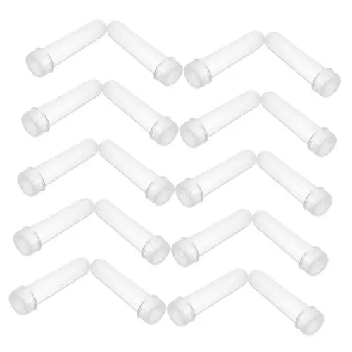 Produktbild: MOTHNUR 20Stücke Teiliges Blumen Wasserröhren Kunststoff Hydration Röhren mit Kappen für Blumenarrangements Wiederverwendbare Blumentuben zur Frischhaltung und Hydratation von Pflanzen