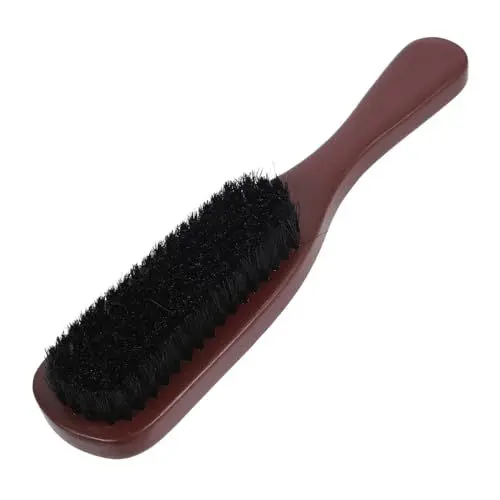 Produktbild: MOTHNUR Herren Haarbürste Haarbürste Für Lockiges Haar Bartbürste Mit Wildschweinborsten Und Holzgriff Pflege Und Stylingbürste Für Änner Ideal Für Bart Und Haargrooming Modell b Haarbürste Herren
