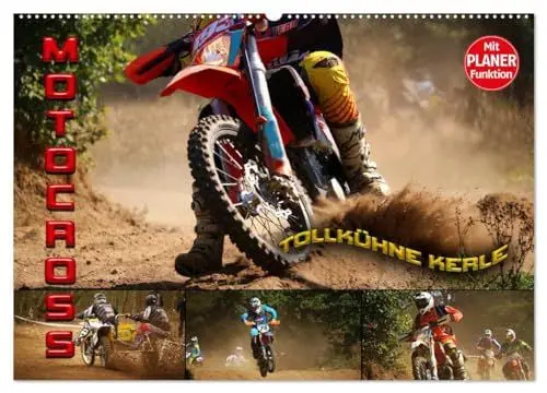 Produktbild: Motocross - tollkühne Kerle (Wandkalender 2025 DIN A2 quer), CALVENDO Monatskalender