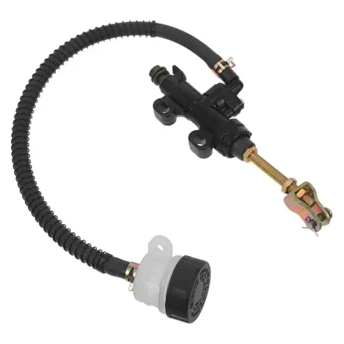 Produktbild: Motocross-zubehör Bremshydraulikzylinder -hauptbremszylinder Hinten Hauptbremszylinder Für Motorräder Bremspumpenzylinder Hydraulikzylinder Für Motorradbremsen Black Gummi CLISPEED
