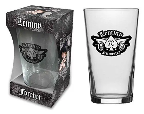 Produktbild: Motörhead Bierglas Pintglas Beer Glass Lemmy Forever