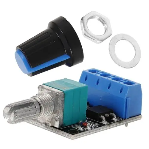 Produktbild: Motordrehzahlregler Gleichspannungsregler Drehzahlregler Für Elektromotor Drehzahlregler Für Gleichstrommotor Niederspannungsregler Motordrehzahlregelung Pwm-controller Plastik KITANDOVE