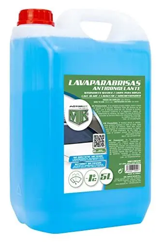 Produktbild: Motorkit MOT20325 Anti-Insekten-Scheibenwaschanlage, geeignet für Wetterbedingungen bis-3 ° C, 5 l (ohne Methanol), Blau, ANTIMOSQUITO