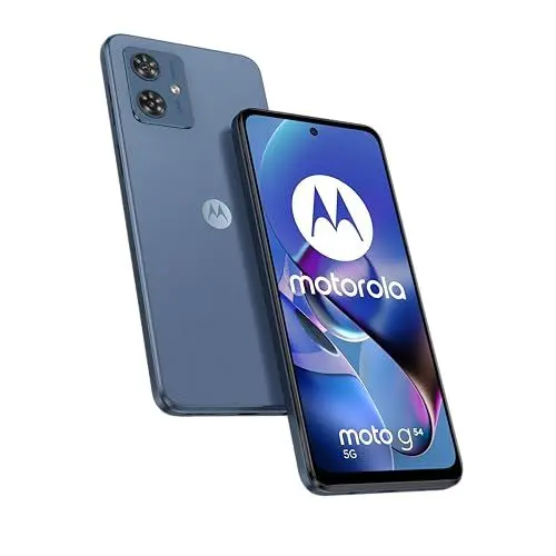Produktbild: Motorola Moto G54 5G, Dual, 256GB 12GB Ram, Indigo Blue