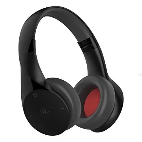 Produktbild: Motorola Sound MOTO XT500 / Escape - Bluetooth Kopfhörer 15Std. - Multipoint Technologie - Klappbar - Siri und Google Assistant kompatibel - Schwarz