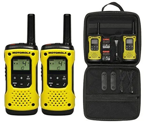 Produktbild: Motorola TLKR T92 H2O PMR Funkgerät (IP67, wetterfest, Reichweite bis zu 10 km), 2 Stück