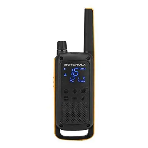 Produktbild: Motorola Talkabout T82 Extreme Quad PMR Funkgerät (Bis zu 10 km Reichweite, IPx4 Wetterschutz, 500 mW, VOX)