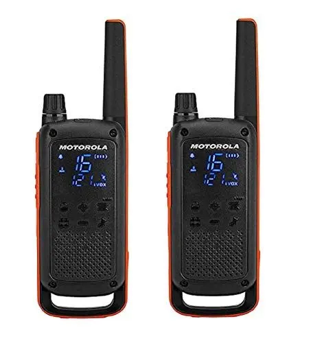 Produktbild: Motorola Talkabout T82 PMR Funkgerät (Bis zu 10 km Reichweite, IPx2 Spritzwasserschutz, 500 mW, VOX)