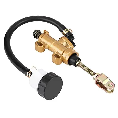 Produktbild: Motorrad Bremspumpe, Hinterer Fußbremszylinder Hydraulischer Hauptbremszylinder Hinterradpumpe mit Vorratsbehälter Hintere Fußbremse Hauptzylinder Hinterfuß Pumpe