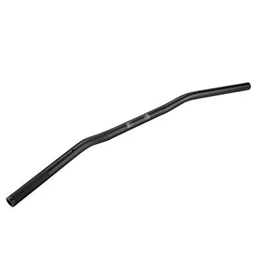 Produktbild: Motorrad Lenker, 22mm Durchmesser Aluminiumlegierung Retro Motorrad Geändert Lenker Flach(Schwarz)