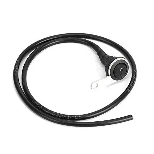 Produktbild: Lenkerschalter, Akozon 22mm Wasserdichter Spotlight Lenker Lichtschalter ATVs Modifikation Schalter Einzelstahl