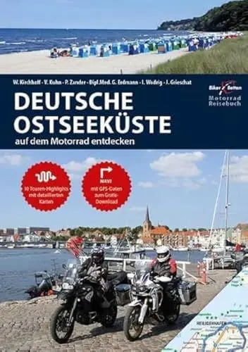 Produktbild: Motorrad Reiseführer Deutsche Ostseeküste: BikerBetten Motorradreisebuch