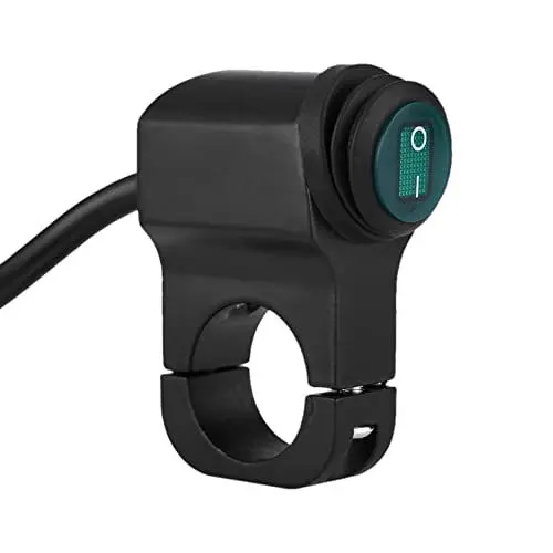 Produktbild: 12V Universal 22mm Lenker Motorrad Scheinwerfer Nebel Spot Licht EIN/AUS Schalter Wasserdicht