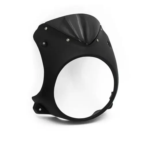 Produktbild: Motorrad Scheinwerferschutz Lampenschirm Für Brixton Für Crossfire 500 X 500X Motorrad Scheinwerfer Verkleidung Schutz Windschutzscheibe Windschutz Abdeckung Schutz Deflektor Zubehör(Schwarz)