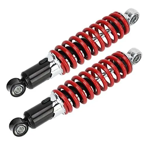 Produktbild: Motorrad Stoßdämpfer, Universell Moped Federdämpfer Verstellbare Federbeinfeder, Aufhängungsdämpfer, Federstoßdämpfer für 50 Cc, 125 Cc, Dirt Pit Bike, ATV, Go Kart