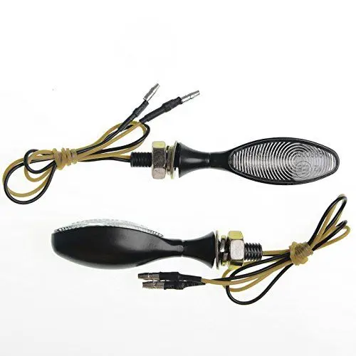 Produktbild: Motorrad Universal Paar Roller 2 X 6,5 cm Blinker LED Motorrad Zubehoere Schwarz
