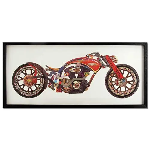 Produktbild: World Art Motorrad in Rot