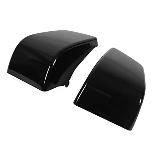 Produktbild: Motorrad-Batterie-Seitenverkleidungsabdeckungen Shadow ACE VT400 VT750 1997 2003 Klassisches Außen-Upgrade Langlebiges ABS-Material (BLACK)