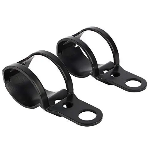 Produktbild: Motorrad Blinker Halterung, 30¨C43 Mm Blinker Umbau Gabelhalterungsklemme (schwarz)