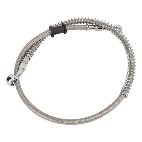 Produktbild: Bremsleitung, Motorrad-Bremsleitung, hitzebeständiger Universal-Motorrad-Bremsgasschlauch für Motorrad(70cm)