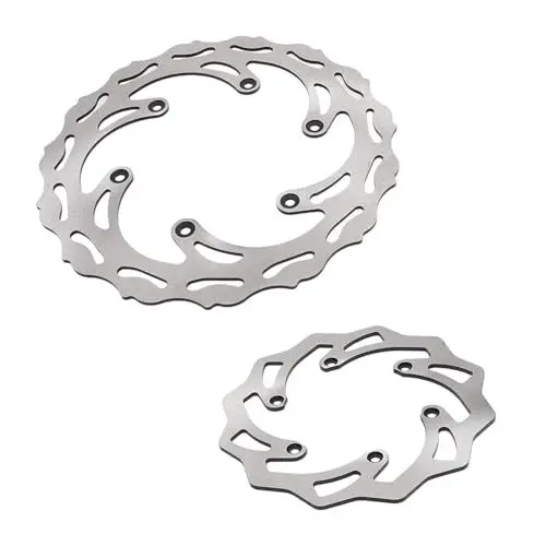 Produktbild: Motorrad-Bremsscheiben, 2 Stück Vorne Hinten Bremsscheiben Rotor für 125-500 XCF XCW SX SXF EXC EXCF TPI 6D 1994 Bis 2022 Motorrad