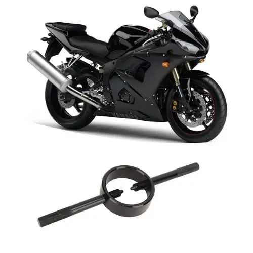 Produktbild: Motorrad-Gabel-Service-Werkzeug-Set, Universelles Motorrad-Gabel-Ölstandswerkzeug und Gabelfederkompressor-Set, Funktioniert mit den Meisten Umgedrehten Streetbike-Motorradgabeln