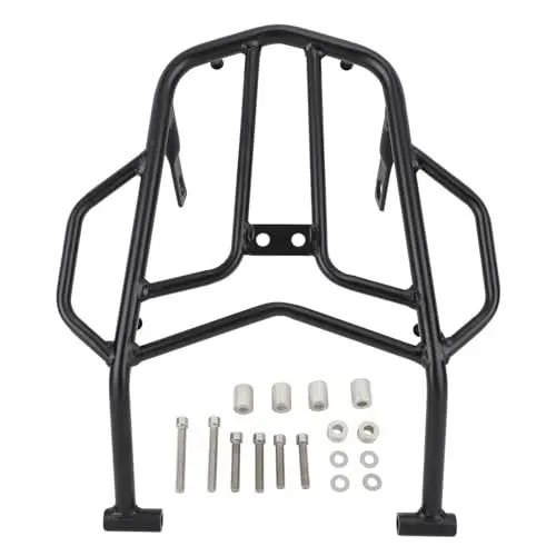 Produktbild: Brilluxa Motorrad-Gepäckträger, hohe Tragfähigkeit, hinterer Gepäckträgerhalter, passend für CRF250L CRF250M CRF250 Rally, hinterer Kofferträger-Halterungshalter