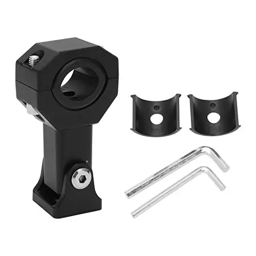 Produktbild: Motorrad-Halterung, Scheinwerfer-Befestigungshalterung, 17 Bis 33 Mm, Verstellbare 360-Grad-Stoßstangenhalterung für Motorräder, Autos, LKWs, Traktoren