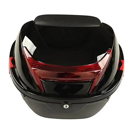 Produktbild: Motorrad-Heckbox Motorrad-Heck-Kofferraum-Aufbewahrung Koffer Wasserdicht Abschließbar für Auto Cycle Motorrad-Reartop-Box