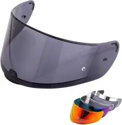 Produktbild: Motorradhelm Visier für SEDICI Strada II/Strada 3/Vector,Motorrad Wind Schild Helm Objektiv Visier,Integralhelm Motorradhelm Zubehör,Helmvisier für LS2 FF397 FF801(Schwarz)