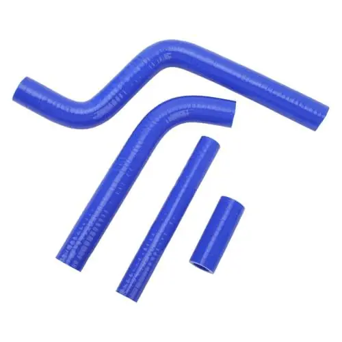 Produktbild: Motorrad-K¨¹hlerschlauch, Verdicktes, Hochtemperaturbest?ndiges Silikon-K¨¹hlmittelrohr YZ125 1996 Bis 2001 (Blau),Heizk?rper und Zubeh?r
