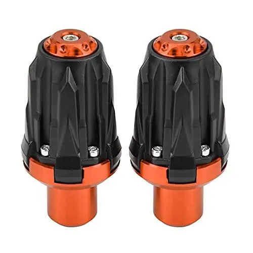 Produktbild: Motorradrahmen-Schieberegler, 1 Paar 10-mm-Motorrad-Auspuffrahmen-Schieberegler Anti-Crash-Pad-Fallschutz(Orange)