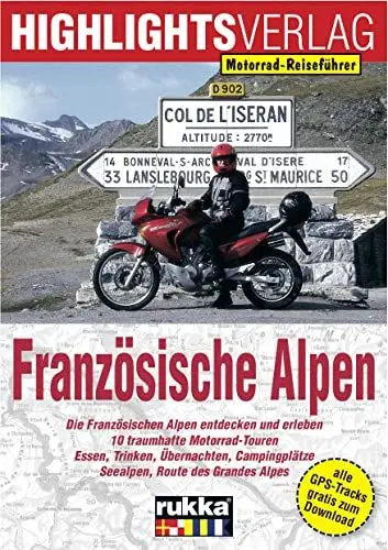 Produktbild: Motorrad-Reiseführer: Französische Alpen