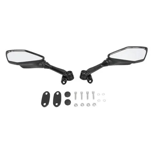 Produktbild: Motorrad-Rückspiegel, 1 Paar Motorrad-Spiegel, Motorrad-Rückspiegel, Breite Sicht, für 400 250 ZX 6R 636 650 300R EX300 2011–2018