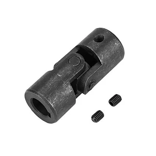 Produktbild: Motorwellenkupplung Kreuzgelenk Kardangelenkverbinder ID 14 Mm AD 28 Mm Drehbarer Metall-U-Gelenkkoppler für RC-Modellmotor