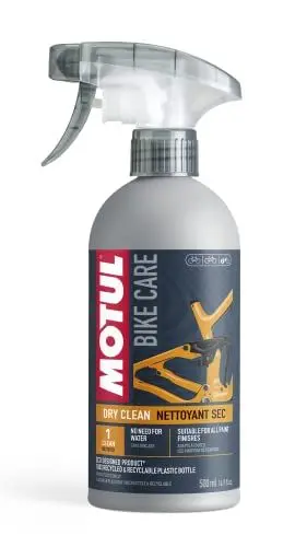 Produktbild: Motul Schnellreiniger für Fahrradrahmen, Trockenreinigung, Für alle Oberflächen einschließlich Kohlefaser, Schnell trocknend, Ohne Lösungsmittel, Silikon, VOC, Bike Care Dry Clean Road, 500 ml